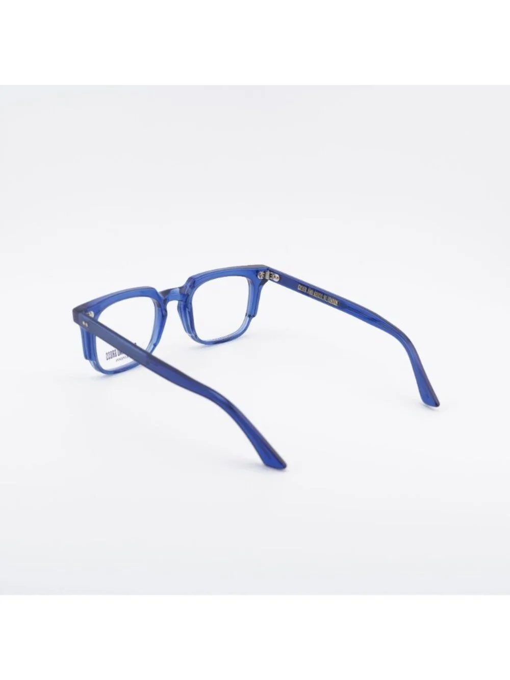 Cutler and Gross CGOP138249 004 Eyeglasses Blue 49mm Square Frame
